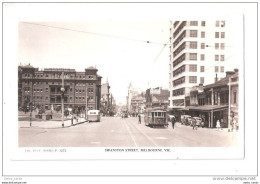 RP Swanston Street TRAM Melbourne AUSTRALIA Australie TRAM BUS UNUSED THE ROSE SERIES - Melbourne