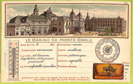 Ac9411 - MONACO - VINTAGE POSTCARD - Monte-Carlo - Monte-Carlo