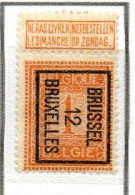 Préo Typo  BRUXELLES 12 - Tipo 1912-14 (Leoni)