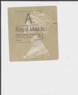 GB - ROYAL MAIL  A  POSTAGE PAID LABEL  ATM On LETTER AIRMAIL - Brieven En Documenten