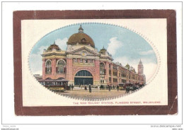 NEW RAILWAY STATION FLINDERS STREET TRAIN STATION Melbourne AUSTRALIA UNUSED - Melbourne