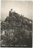 H3912 Repubblica Di San Marino - Seconda E Terza Torre - Panorama - Nice Stamps Timbres Francobolli / Viaggiata 1953 - San Marino