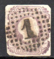 Portugal: Yvert N° 8; Oblitération "1" - Used Stamps