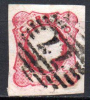 Portugal: Yvert N° 12; Oblitération "77" - Used Stamps