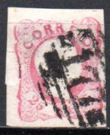 Portugal: Yvert N° 12; Oblitération "177" Avec Défauts - Used Stamps