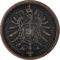 Monnaie, Allemagne, 2 Pfennig, 1876 - 2 Pfennig