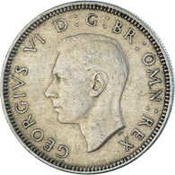 Monnaie, Grande-Bretagne, Shilling, 1950 - J. 1 Florin / 2 Schillings