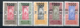 Togo              119/123 * - Nuovi