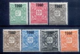 Togo         Taxes   1/7 ** - Neufs