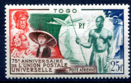 Togo         PA  21 **  U.P.U - Unused Stamps