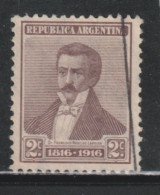 ARGENTINE 1394 // YVERT 198A // 1916 - Used Stamps