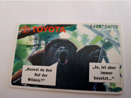 NETHERLANDS / CHIP ADVERTISING CARD/ HFL 7,50  / NED/DUITS / MONKEY/ TOYOTA     CXD  590 / MINT  ** 13275** - Privé