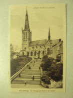 55525 - ALSEMBERG - DE HERTOGELIJKE KERK EN DE TRAPPEN. - ZIE 2 FOTO'S - Beersel