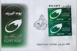 Egypt / Egypte / Ägypten / Egitto -  2004 World Post Day - Complete Set -  FDC - Cartas & Documentos