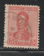 ARGENTINE 1403 // YVERT 233 // 1918-19 - Used Stamps