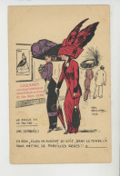 FEMMES - FRAU - LADY - MODE - Jolie Carte Fantaisie élégantes "UNE ENTRAVÉE " Signée GEO DESAIN -1910 - Mode