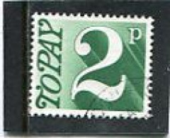 GREAT BRITAIN - 1970 POSTAGE DUE  2p   FINE USED - Impuestos