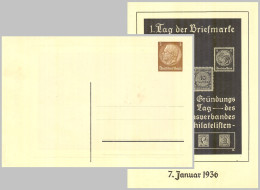 Deutsches Reich Privatganzsache Tag Der Briefmarke-16-2263 - Privat-Ganzsachen