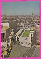 291259 / Belgium - Bruxelles Brussels Brussel - Panorama View Building Cathedral Garden Car People PC 112 Belgique - Panoramische Zichten, Meerdere Zichten