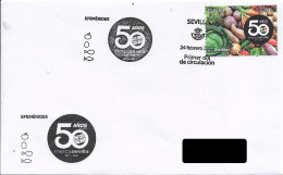 SPAIN. FDC 50th ANNIV. MERCASEVILLA. 2023 - FDC