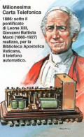 VATICAN - MAGNETIC CARD - SCV46 - MILLIONESIMA CARTA TELEFONICA - POPE LEO XIII - PAINTING - MINT - Vaticano