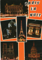 PARIS La Nuit - Multi-Vues - - Paris Bei Nacht