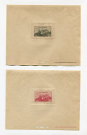 !!! FEZZAN, EPREUVES DE LUXE SERIE N°28/42 (15 EPREUVES) - 8 SCANS - Unused Stamps