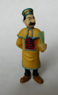 FIGURINE PLASTOY 2003 MOULINSART TINTIN - DUPOND DUPONT EN MANDARIN EVENTAIL FERME (1) - Tim & Struppi