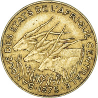 Monnaie, États De L'Afrique Centrale, 5 Francs, 1975 - República Centroafricana