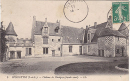 37. FONDETTES. CPA. CHÂTEAU DE CHATIGNY. ANNEE 1915 + TEXTE - Fondettes