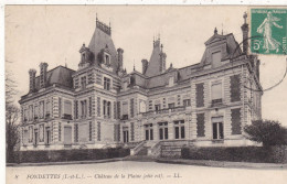 37. FONDETTES. CPA. CHÂTEAU DE LA PLAINE. ANNEE 1915 + TEXTE - Fondettes