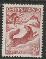 Greenland  1966 The Greenland Legend "The Boy And The Fox" MNH - Ongebruikt