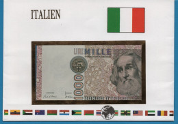 ITALIA 1000 LIRE 06.01.1982 # TC100998O P# 109a Marco Polo Signatures Ciampi & Stevani - 1000 Lire