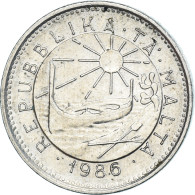 Monnaie, Malte, 5 Cents, 1986 - Malte