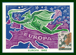 Carte Maximum Europa 1967 San Marino Saint Marin Yv. N° 697 (voir !) Illustr. Gandon - 1967