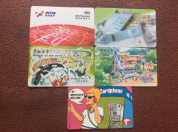 LOT 5 Telecartes  HONG KONG - Hong Kong