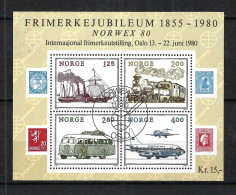 NORVEGE 1980: Bloc Obl. PJ - Blocks & Sheetlets