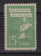 Suede - Poste Locale - * Neufs Avec Trace De Charniere - Alingsas - Local Post Stamps