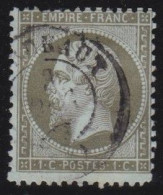France  .  Y&T   .  19   .   O   .    Oblitéré - 1862 Napoleon III