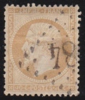 France  .  Y&T   .  21     .   O   .    Oblitéré - 1862 Napoléon III.