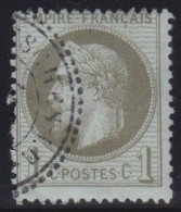 France  .  Y&T   .  25    .   O   .    Oblitéré - 1863-1870 Napoleon III Gelauwerd