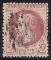 France  .  Y&T   .  26   .   O   .    Oblitéré - 1863-1870 Napoléon III. Laure