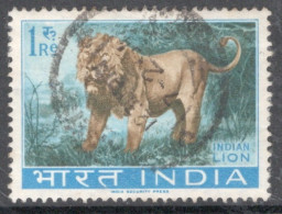 India 1963 Single 1r Stamp To Celebrate Wildlife Preservation. - Usados