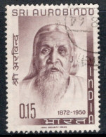 India 1964 Single 15p Stamp Celebrating A Religious Teacher. - Oblitérés