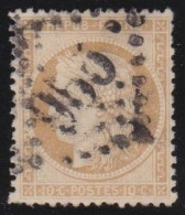 France  .  Y&T   .  36  (2 Scans)    .    O   .    Oblitéré - 1870 Beleg Van Parijs
