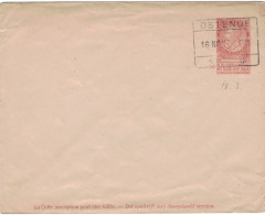 Ganzsache Umschlag Leopold II. Ostende - Letter Covers