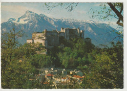 Salzburg, Festung Hohensalzburg Mit Untersberg, Österreich - Salzburg Stadt