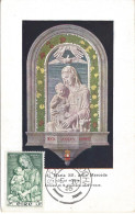 IRLANDE - CARTE MAXIMUM 1er JOUR - Yvert N° 123 - VIERGE à L'ENFANT - Maximumkarten