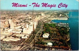 Florida Miami Aerial View Of The Magic City - Miami