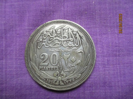 Egypt: 20 Piastres 1916 - Egypt